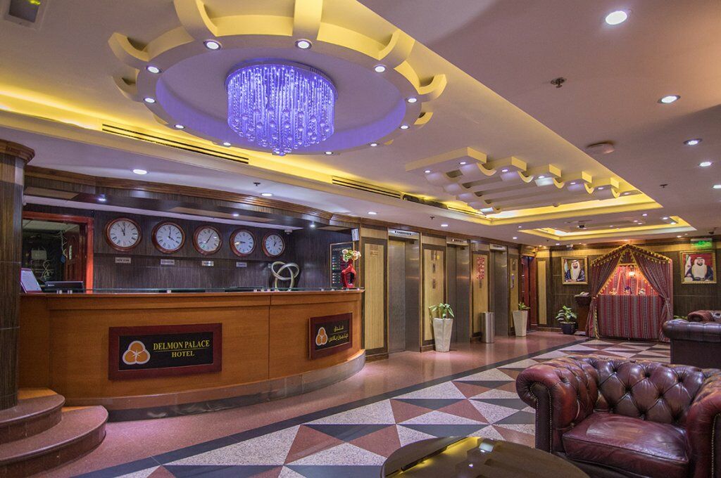 Delmon Palace Hotel Dubai Interiør billede